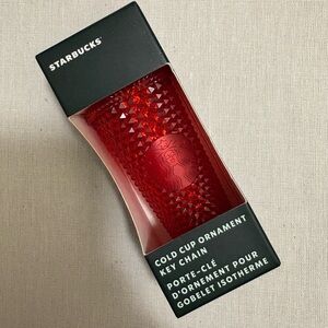 New Starbucks Keychain Ornament